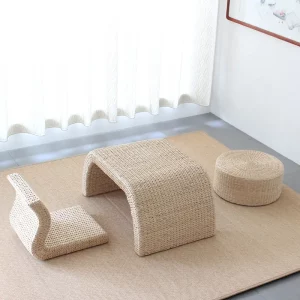 woven floor seat