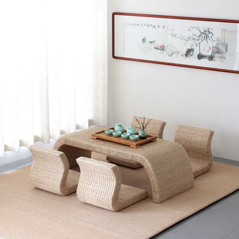woven floor seat