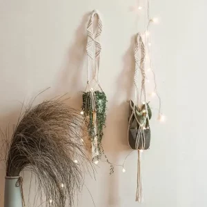 Woven hanging baskets 2