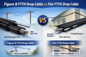 figure 8 ftth drop cable