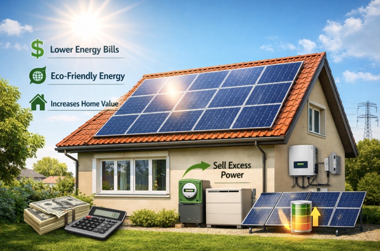 rooftop solar panels