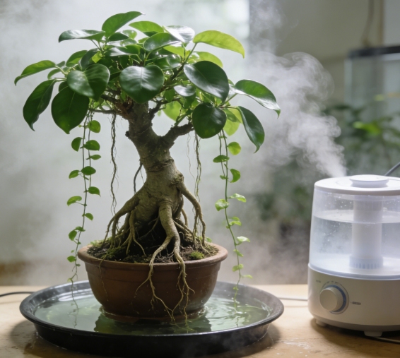 aerial roots ficus bonsai