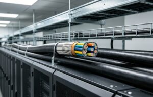 indoor armored fiber optic cable