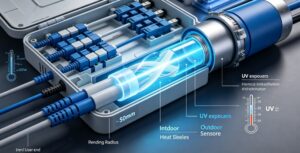 fiber optic drop cable